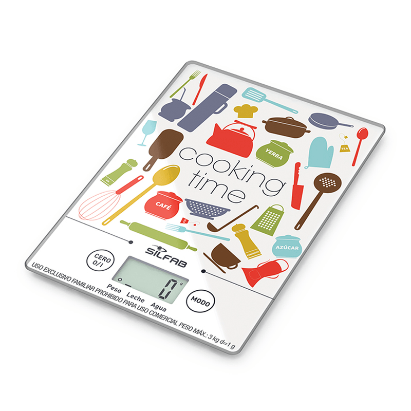 Silfab-Balanza Digital de Cocina Cooking BC-300-7798028882144