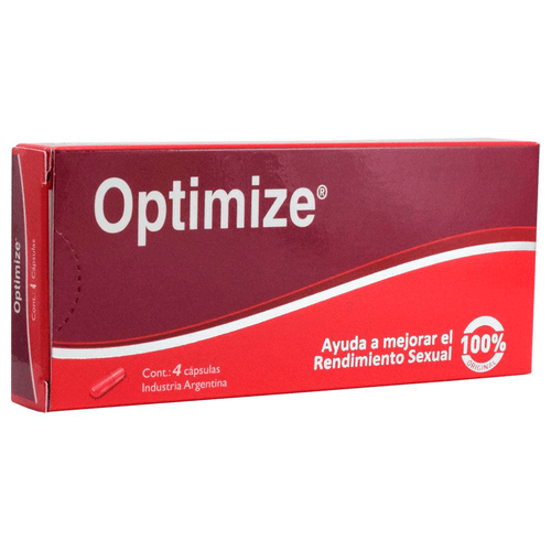 Optimize x 4 caps