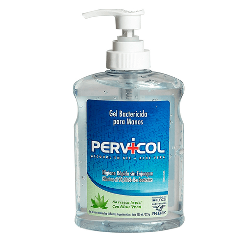 Alcohol en Gel Pervicol x 250 ml