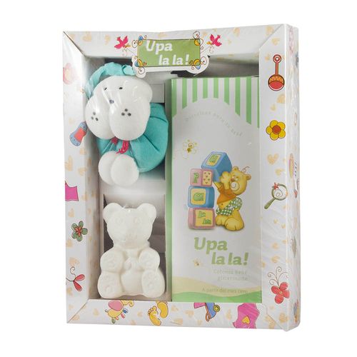 Estuche Colonia + Jabón + Peluche (Color Sujeto a Stock)
