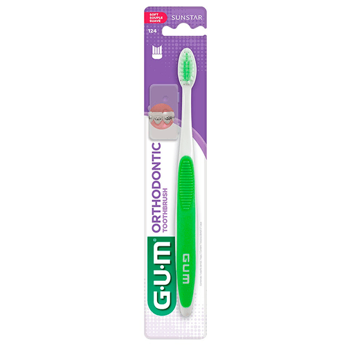 Cepillo de Ortodoncia 124 Orthodontic x 1 unid (Color Sujeto a Stock)