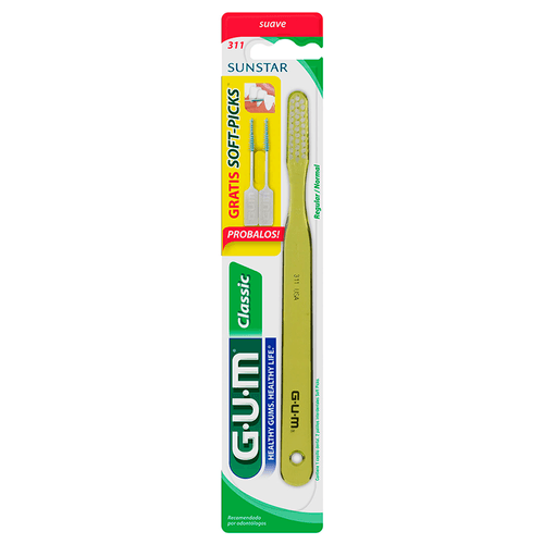 Cepillo Dental 311 Classic Suave x 1 unid (Color Sujeto a Stock)