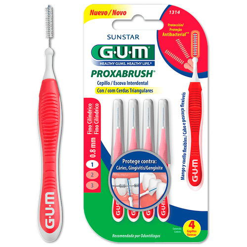 Cepillo Interdental 1314 Proxabrush x 4 unid