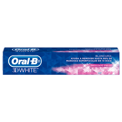Crema Dental 3D White Brillant Fresh x 140 gr