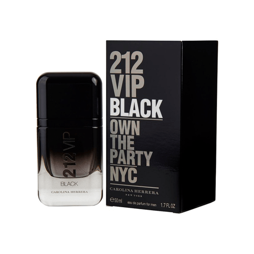 Perfume Carolina Herrera 212 Vip Black Men Edp x 50 ml