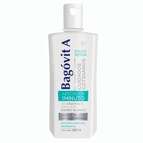 Crema Corporal Bagovit A Efecto Seda x 200 ml
