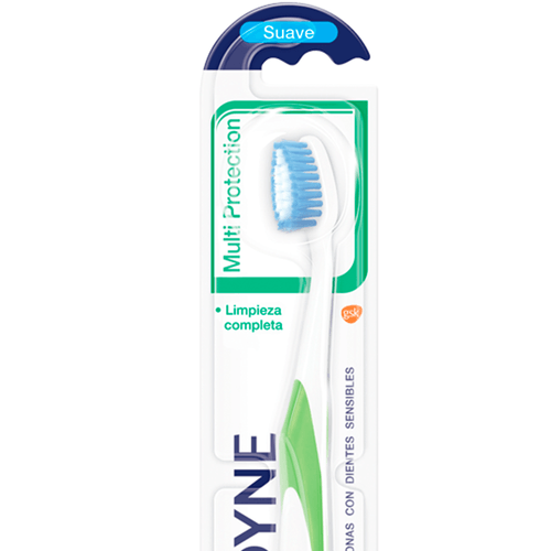 Cepillo Dental Multi Protection Suave x 1 unid (Color Sujeto a Stock)