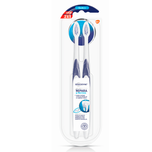 Cepillo Dental Repara y Protege x 2 unid (Color Sujeto a Stock)