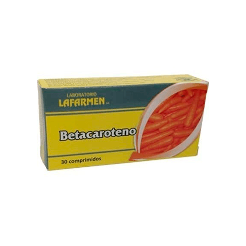 Betacaroteno x 30 comp