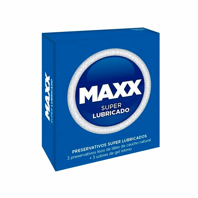Maxx-Preservativo Maxx Lubricado x 3 unid-7798171946267