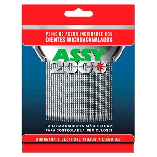 2000 Peine con Dientes Microacanalados x 1 unid