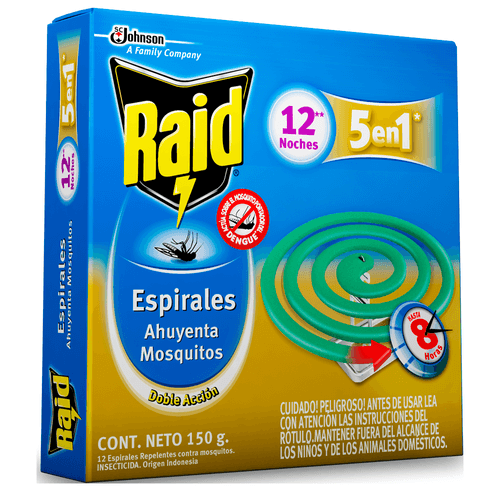 Espirales x 12 unid