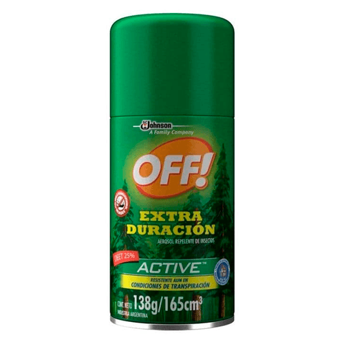 Extra Duración Repelente en Aerosol x 165 cc