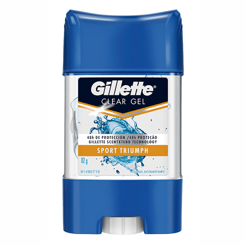Antitranspirante en Barra Gillete Gel Sport Triumph x 82 gr