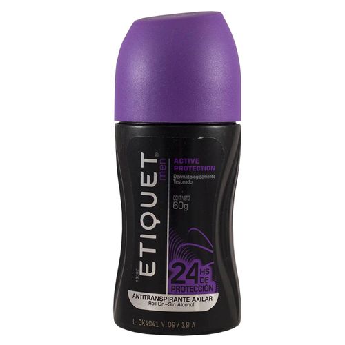 Men Antitranspirante Active Roll on x 60 ml