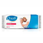 Qsoft Toalla Húmeda para Adulto x 40 unid