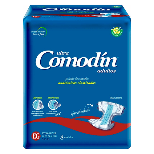 Pañal Comodin Anatómico x 8 unid