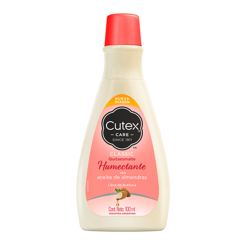 Cutex Quita Esmalte Humectante x 100 ml
