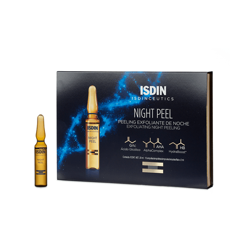 Ampollas Isdinceutics Night Peel x 10 unid