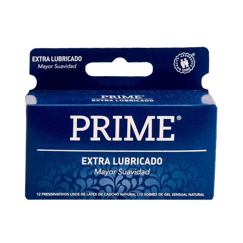 Prime-Preservativo Extra Lubricado x 12 unid-7791519700699