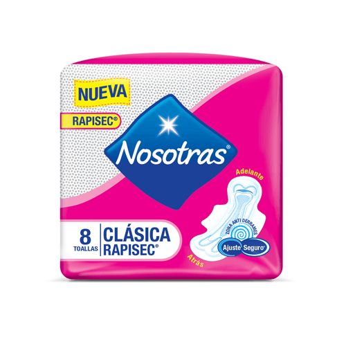 Toalla Rapisec Clasica x 8 unid