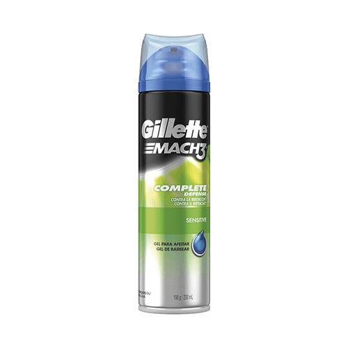 Gel de Afeitar Gillete Mach 3 Sensitive x 198 gr