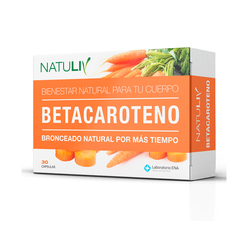 Betacaroteno x 30 Caps