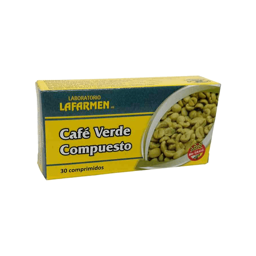 Café Verde Compuesto x 30 comp
