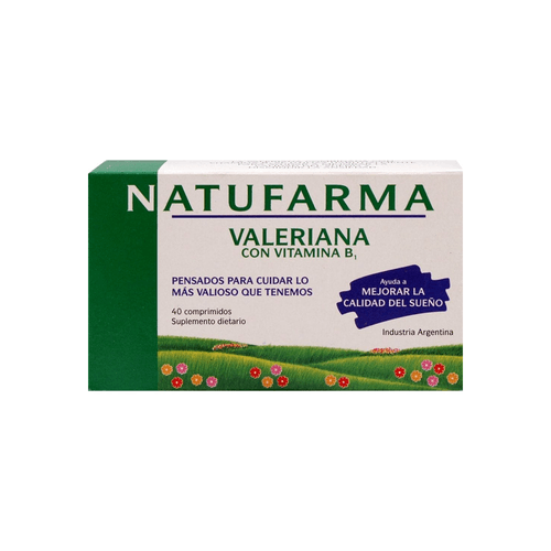 Valeriana + Vitamina B x 40 comp