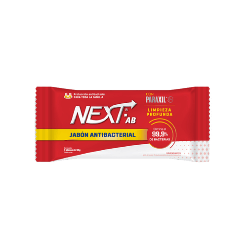 AB Jabón Antibacterial x 3 de 90 gr