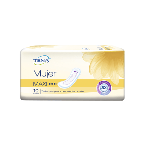 Toalla Incontinencia Mujer Maxi x 10 unid