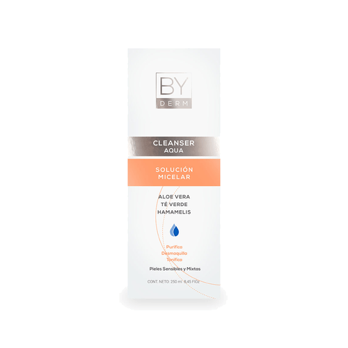 Solución Micelar By Derm Cleanser Aqua x 250 ml