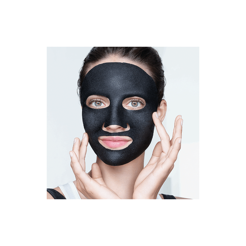 Garnier-Mascarilla en tela Garnier Skin Active Pure Carbón x 1 unid-7509552656640