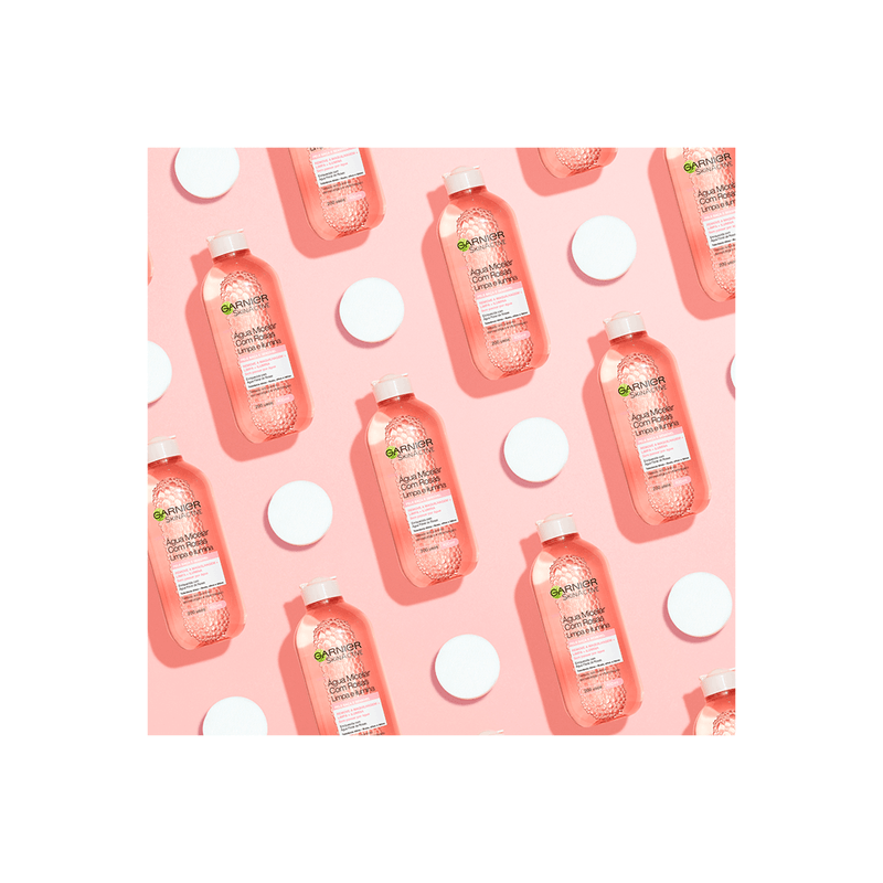 Garnier-Agua Micelar de Rosas Garnier Skin Active x 400 ml-3600542326414