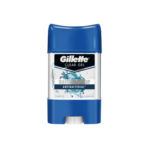 Gel en Barra Gillete Antibacterial x 82 gr
