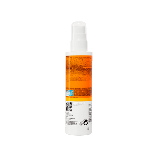 Protector solar Anthelios Spray invisible Cuerpo FPS 50+ La Roche-Posay x 200 ml