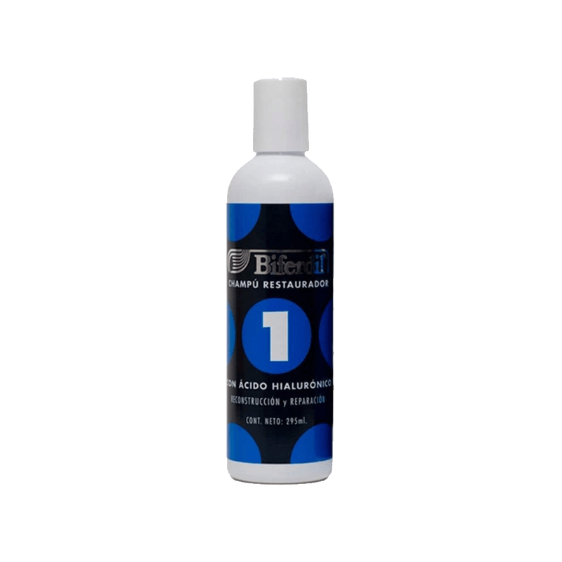 Biferdil-Shampoo Restaurador con Acido Hialuronico x 295 ml-7791001010640