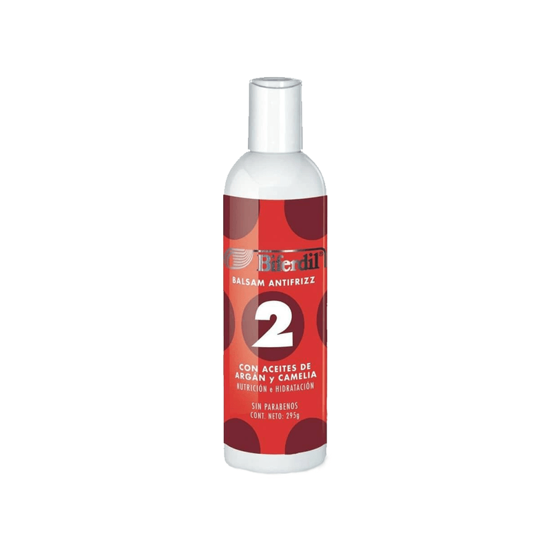 Biferdil-Balsamo Antifrizz con  Aceite de Argan y Camelia  x 295 ml-7791001010671