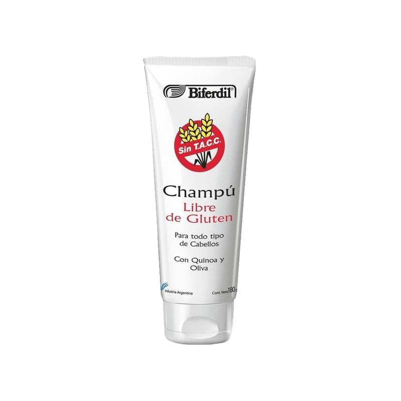 Biferdill-Shampoo Libre de Gluten x 180 ml-7791001009156