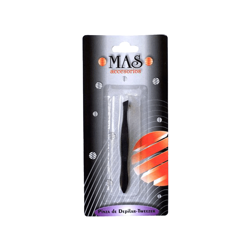 Mas Accesorios-Pinza de Cejas Económica Negra-7798105731280