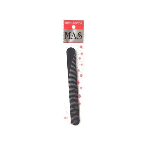 Lima de Uñas Recta Negra