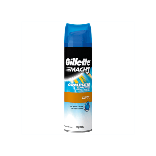 Gel de Afeitar Gillete Mach 3 Smooth Suave x 198 gr