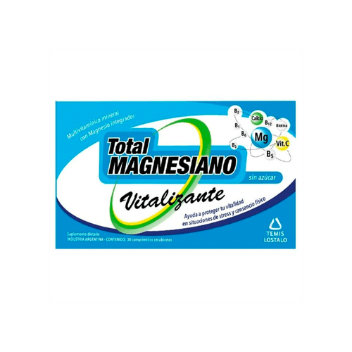 Vitalizante Total Magnesiano x 30 comp