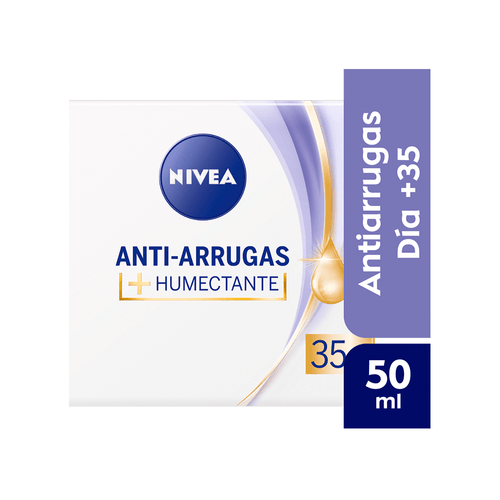 Crema Facial revitalizante Nivea Antiarrugas 35+ x 50 ml