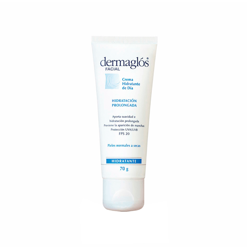 Dermaglos-48048_Dermaglos-Facial-Crema-Hidratante-FPS20-Piel-Normal-a-Seca-x-70-gr_img1-7793742002915