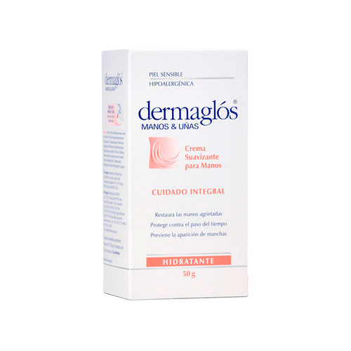 Crema Suavizante Manos y Uñas Dermaglós x 50 gr