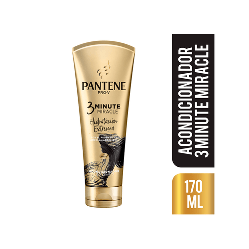 Acondicionador Pantene 3 Minutos Hidratación Extrema x 170 ml