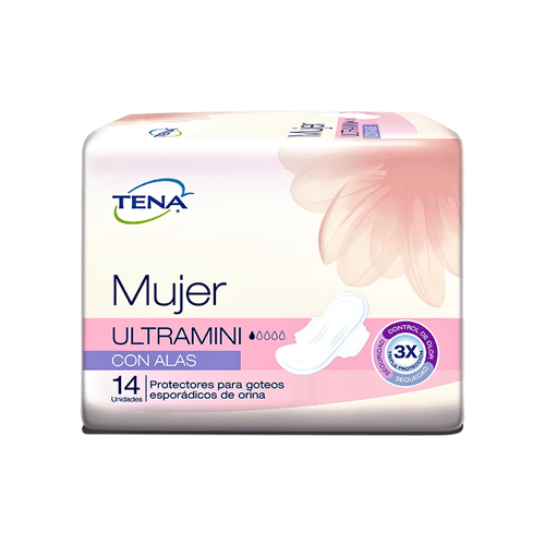 Tena Mujer Protector Ultramini x 14 unid