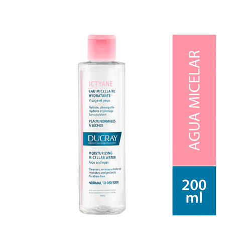 Agua Micelar Ducray Ictyane x 200 ml