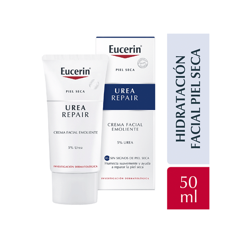 Crema Emoliente Facial Eucerin UreaRepair PLUS 5% x 50 ml